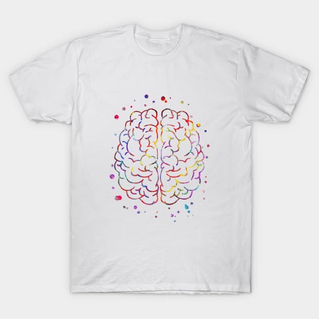 Brain anatomy T-Shirt by RosaliArt